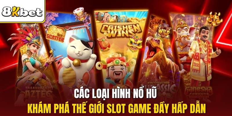 Các Loại Hình Nổ Hũ – Khám Phá Thế Giới Slot Game Đầy Hấp Dẫn