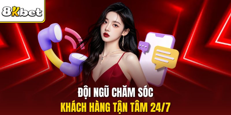Đội ngũ chăm sóc khách hàng tận tâm 24/7